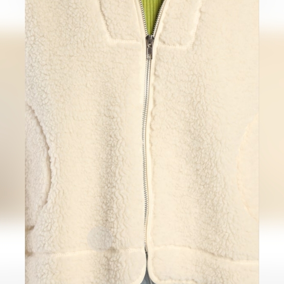 LULUS Cream Teddy Jacket - Picture 3 of 5